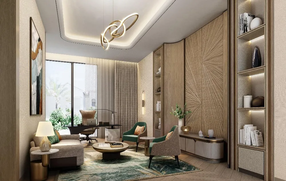 A cozy living room with a spacious window, inviting natural light and offering a view of the outside world.